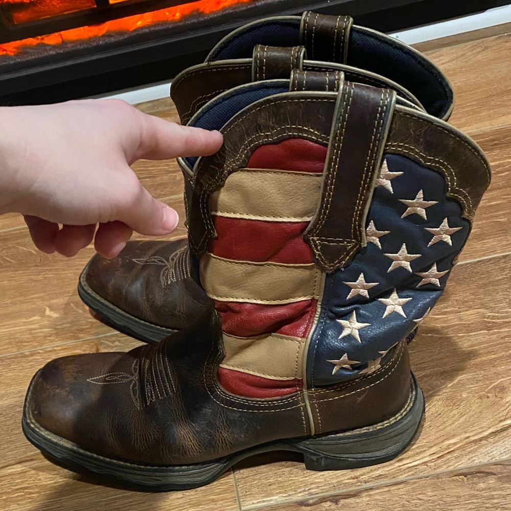 Women’s American Flag Cowboy Boots